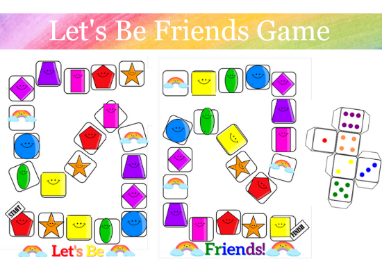 Let's Be Friends Game