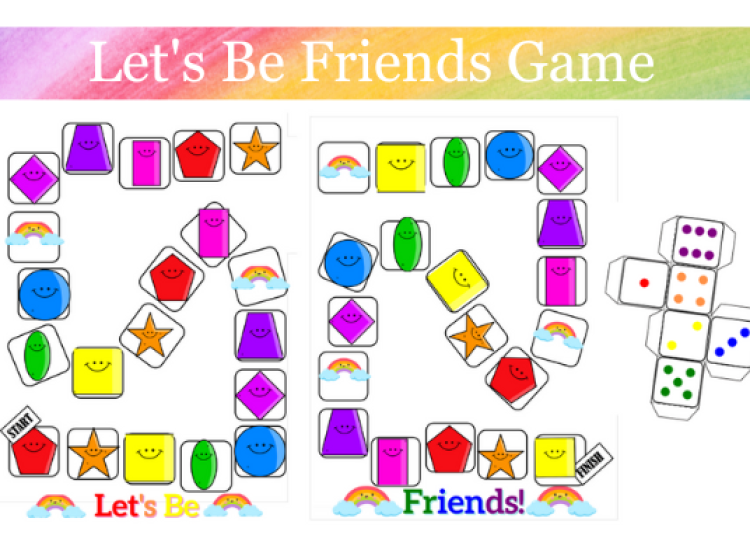 Let's Be Friends Game